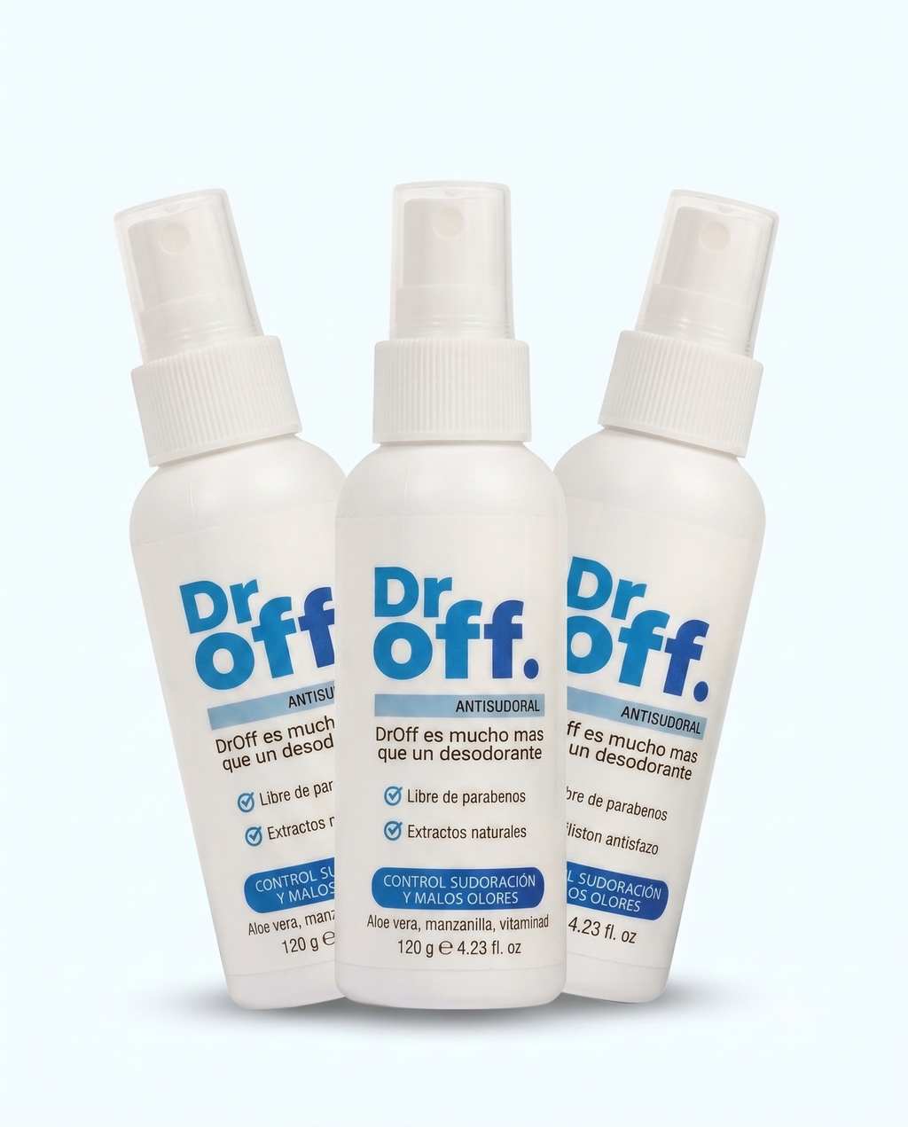 DrOff Tratamiento Médico contra el sudor