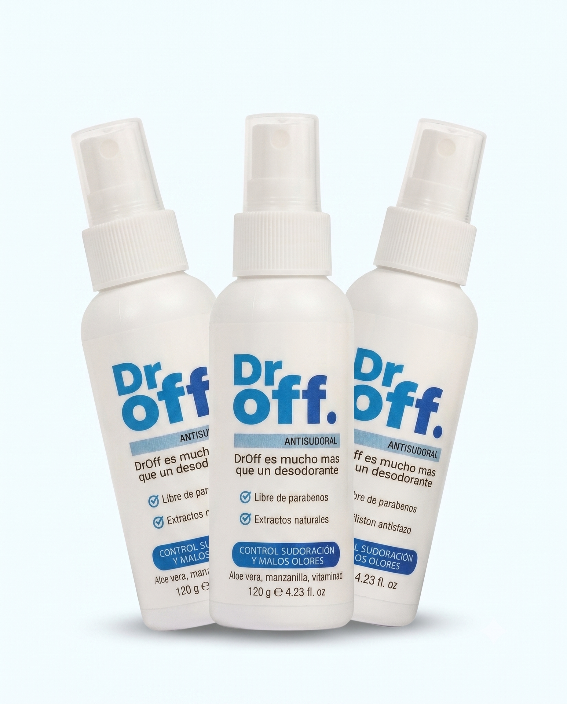 DrOff Tratamiento Médico contra el sudor